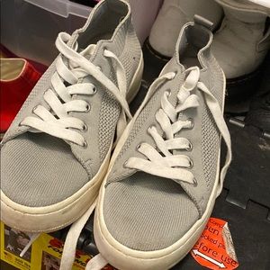 Steve Madden silver platform shoes!